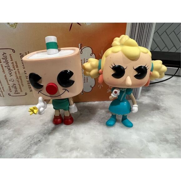 Funko Pop Cuphead Cuppet and Sally Stageplay - Picture 1 of 5